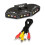 Διαχωριστής 5X 3-Way Audio Video AV Switch Box με καλώδιο για τηλεόραση X-Box DVD 5