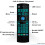 2X Air Mouse for Android TV Box, Mini Wireless Keyboard Remote Control 3