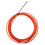 3pcs 4Mm 5 Meter Orange Guide Device Nylon Electric Cable Push Pullers 2