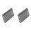 2X MSATA to USB 3.1 Gen2 10Gbps SSD Enclosure Adapter Case with Type C Port for MSATA Internal 1