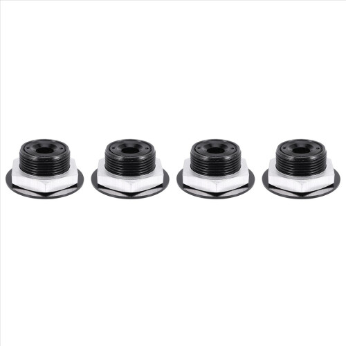 80X Push Button Quick Release Car Hood Bonnet Pin Lock Bumper Clip Bla 1