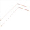 Copper Dowsing Rods - 99.9% Pure 8PCS Divining Water Witching Detector 4