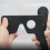 8X Επαγγελματικό Οφθαλμολογικό Lorgnette 17 Pinhole Μαύρο Πλαστικό Vision T 8
