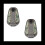 2X Helmet Survival Beacon Light Strobe Safety IR Flashlight Signal wit 2