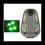 2X Helmet Survival Beacon Light Strobe Safety IR Flashlight Signal wit 4