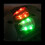 2X Helmet Survival Beacon Light Strobe Safety IR Flashlight Signal wit 6