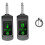 2.4G Wireless Microphone Transmitter Receiver System for Dynamic Microphone Guitar Audio Mixer PA System Audio Pickup A 1