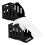 2 Pcs Label Roll Holder, Thermal Label Holder for Rolls and Fan-Fold Labels, Desktop Label Printer Accessory 1