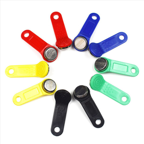 Lot de 40 clés mémoire RFID réinscriptibles RW1990 IButton pour copie C 2