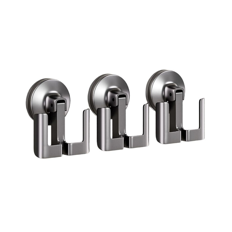 Suction Cup Bathroom Slipper Rack Wall-Mounted No Drilling Required Toilet Storage Shelf Single Layer Slippers Hanger Saudism