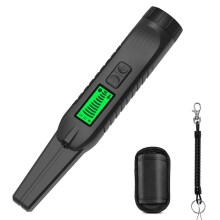 Portable Pinpointing Handheld Gold Metal Detector with LED Light IP54 Waterproof 360 Strong Induction Detector A