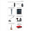 6X New Wireless Microphone UHF XLR Transmitter and Receiver for Dynami 8