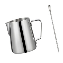 Stainless Steel Milk Frothing Pitcher with-true color 350ml