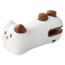 Bag Sealer Bag Sealer with Cutter and Magnet Portable Handheld Freshness for Chips Snacks Candy Pet Food