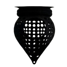 Hidet pour réservoirs de poissons à cône flottant,-Noir