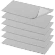 6 Pcs Silicone Heat Press-Cover Pad, 8" X 4"X 1/8" Silicone Foam Press-Mat, Double Sided Use Heat Press-Accessories