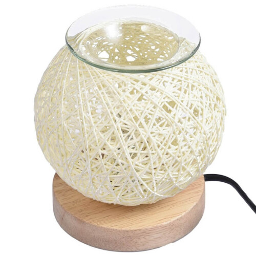 2X Aroma Electric Wax MeltBurner 3D Lamp Αιθέριο Έλαιο Καυστήρα Φως Ar 1