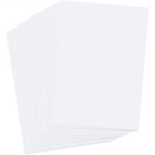 20er-Pack Bedruckbare Schrumpffolien - 21,1 X 29,4 cm, Weiße Schrumpffolien, Bedruckbar für Bastelarbeiten Von Kindern, für Kunst