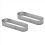 50 Pack Oval Tart Ring,Perforated Baking Ring,Pastry Ring,Stainless St 3