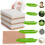 48PCS Biodegradable Compostable Cellulose Kitchen Sponges Coconut Scru 6