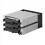 Rack para 2 HDDs de 3,5 polegadas com suporte para 3 discos. 7