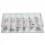 240PCS Watch Crowns Waterproof Replacement Assorted Repair Tools with 4
