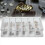 240PCS Watch Crowns Waterproof Replacement Assorted Repair Tools with 7