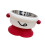 High Raised Dog Bowl Set With Rubber Bottom Ergonomic Raised-A 1