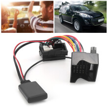 Car Bluetooth 5.0 AUX-In Cable for Citroen Peugeot 150cm Black