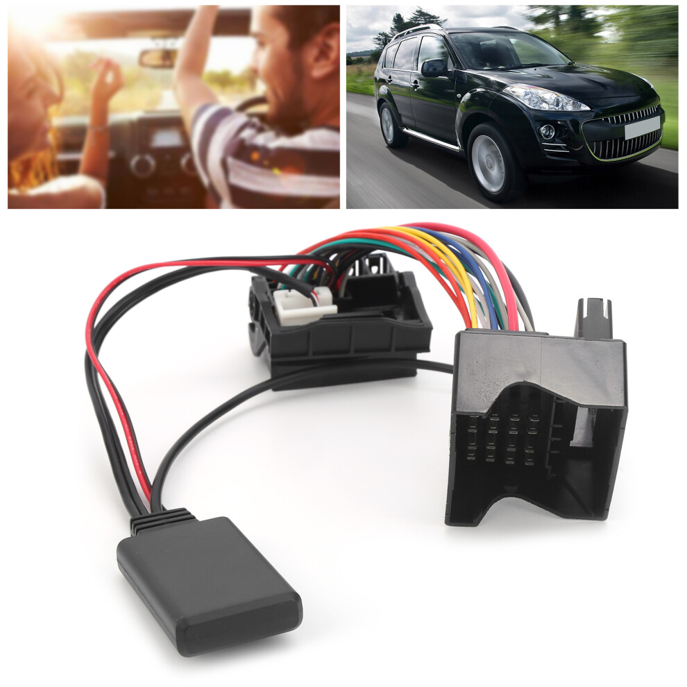 Car Bluetooth 5.0 Aux-In Cable For Citroen Peugeot 150Cm Black 7631391951034