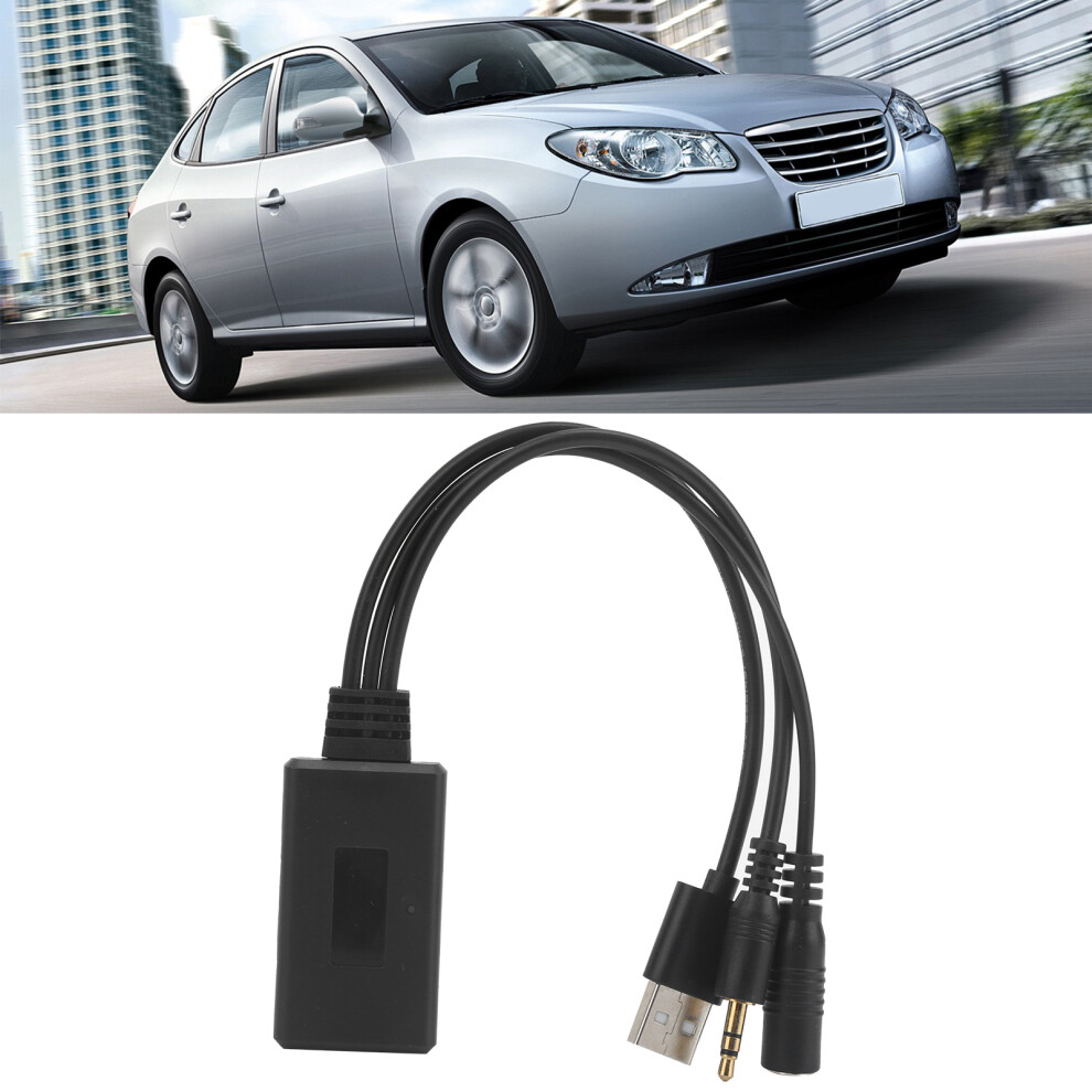 Auto Bluetooth Aux Microphone Cable Fit For Hyundai & Kia 12V 3731391951066