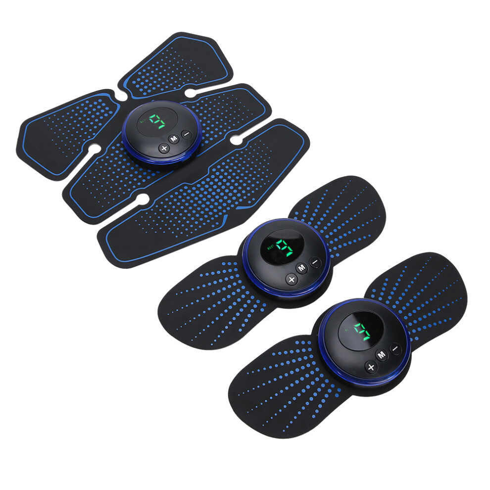 Blue Charging Ems Abdominal & Muscle Stimulator Â 9 Level, 6 Modes