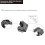 4X Suspension Strut Spreader Tool - Ram Removal, Ball Joint Splitter 9