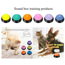 6PCS Dog Communication Buttons Voice Recording Button for Pet Training Buzzer Record Playback Funny Gift No Battery