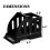 2 Pcs Label Roll Holder, Thermal Label Holder for Rolls and Fan-Fold Labels, Desktop Label Printer Accessory 7