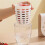 Leachable Fruit Cup with Fork Portable Picnic Box 1.2L 5