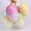 Plastic Easter Eggs Hanging Ornaments, Sparkling & Hand-Painted, 6pcs for Easter Tree Decor & DIY Crafts 7