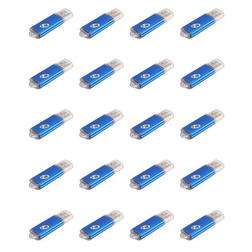 20X 2GB USB 2.0 Flash U Disk Blue 1