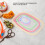 5Pcs Embroidery CrossStitch Hoops Set, Multi-Size ABS Plastic Frames 5