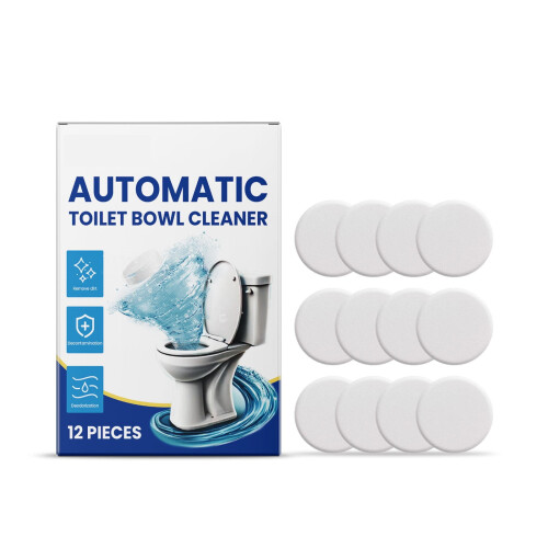 Toilet Bowl Cleaner Tablets Sustained Release 12 Pack 1