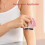 Silikon Roll-On Schwamm Sonnencreme Applikator rosa 10