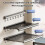 Folding Retractable Drying Rack – 44cm, Aluminum & Polyester, Wall Mount 9