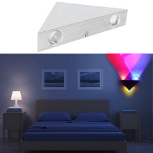 9W LED Wall Light Modern Aluminum Triangular Lamp for Bedroom Hallway Australia