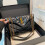Bolsa acolchoada premium – Bolsa elegante estilo Chanel com alça de corrente para ombro e transversal. 5