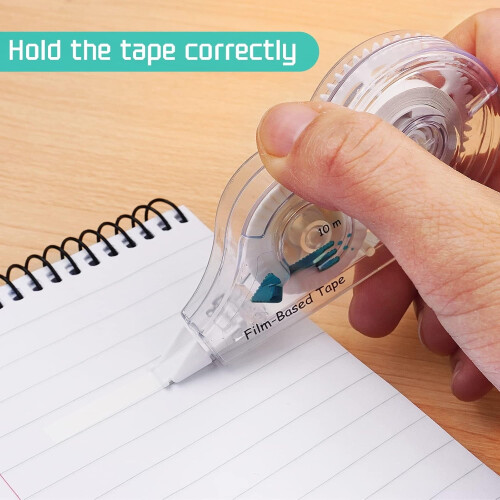 Correction Tape, White, 6-Count 1