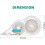Correction Tape, White, 6-Count 7