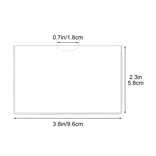 Document and Card Holder, Protective Sleeves for Important Papers and Cards, Secure Storage Case 1