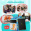 2 PCS 8.5in LCD Writing Tablet Colorful Drawing Board Educational Gift Red Blue 4