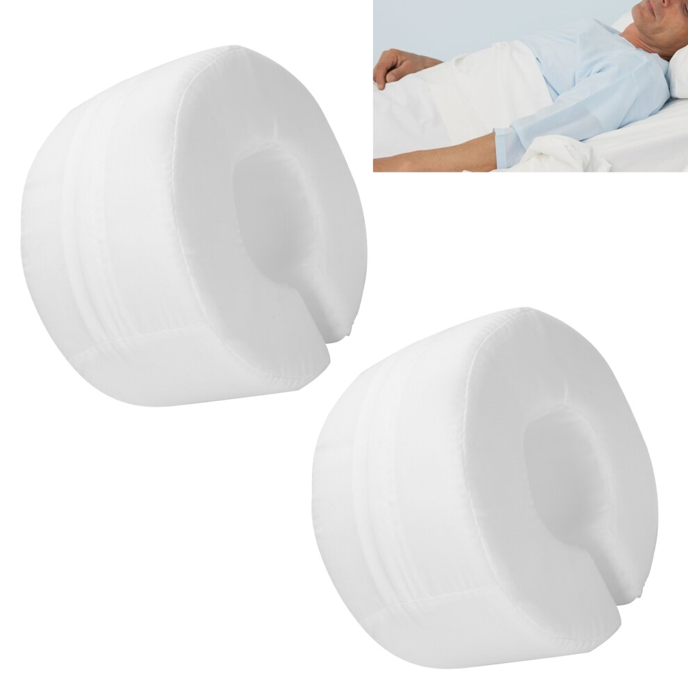 2pcs White Elderly Anti-Bedsore Cushion Hand & Leg Rest Elevating Pads