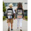 Sac à dos transparent en PVC, robuste et grande capacité, noir. 4